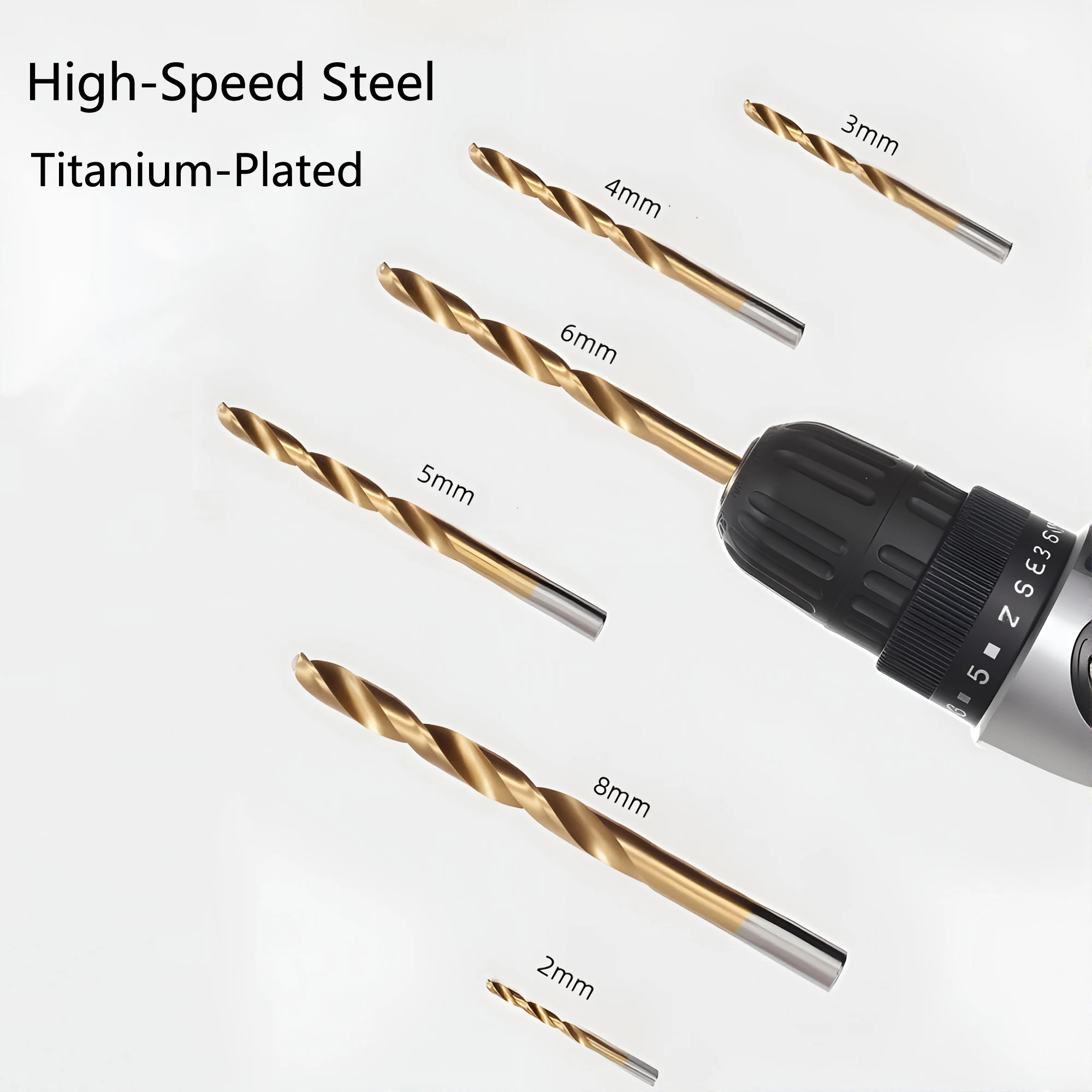 

Набор сверл из 13 шт., от 3/16 до 1/2 дюйма для стекла, металлической плитки, бетона, кладки, электрического сверления, спиральных сверл из высокоскоростной стали