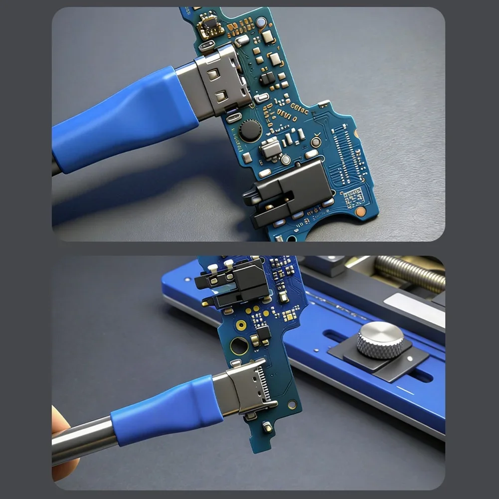 A98 Tail Insertion Cover For Type C Port Protection Iron Construction For Consistent Alignment During For Phone Repair Steps