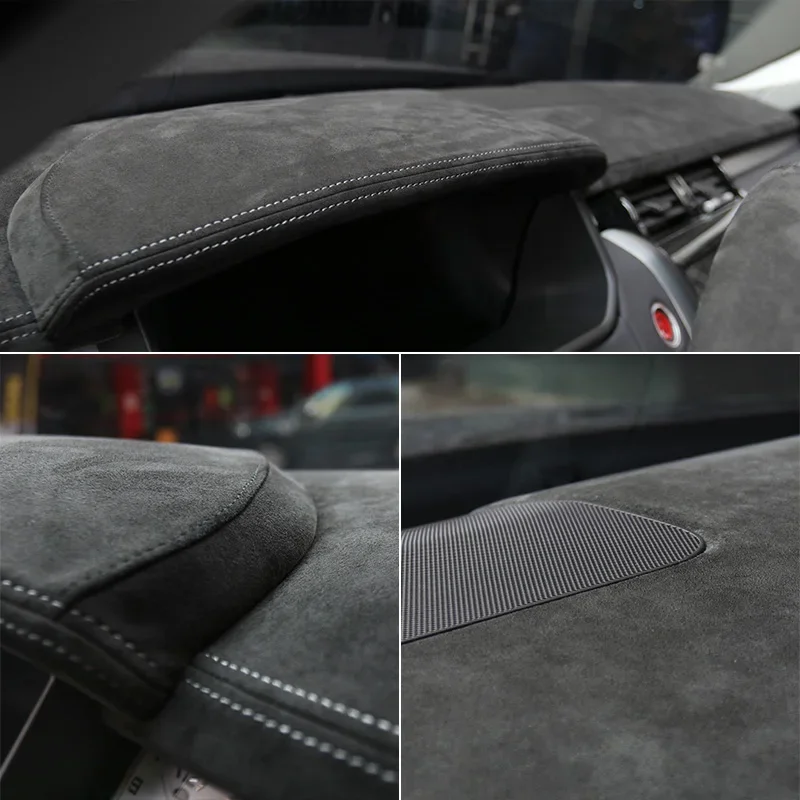 Car Dashboard Covers in Alcantara for Land Rover Range Rover Sport Executive Edition Discovery 2016 2017 2018 2019 2020-2022