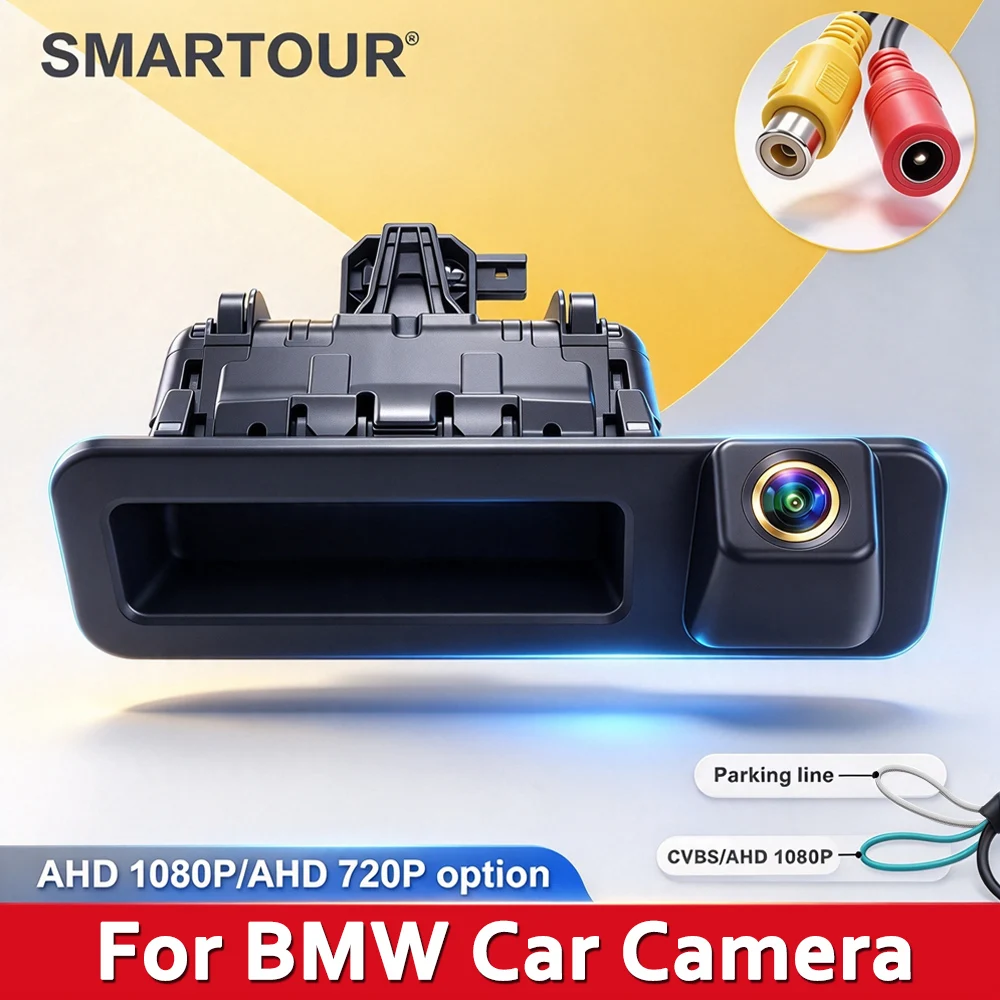 AHD 1080P Vehicle Rear View Camera for BMW 5 Series F10 F11/ 3 Series F30 F31 F32/X3 F25/X4 F26/X5 F15/X6 F16 Car Handel Camera