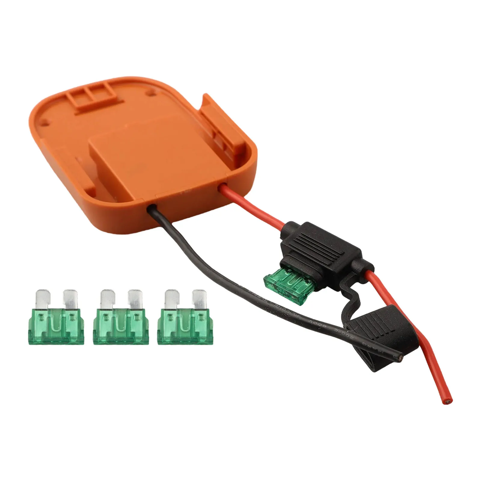 /18V /For /Battery Adapter With Fuse And Switch For For Ridgid For For AEG Power Tool Batteries L1815R B1820R R840084 AC840083 D