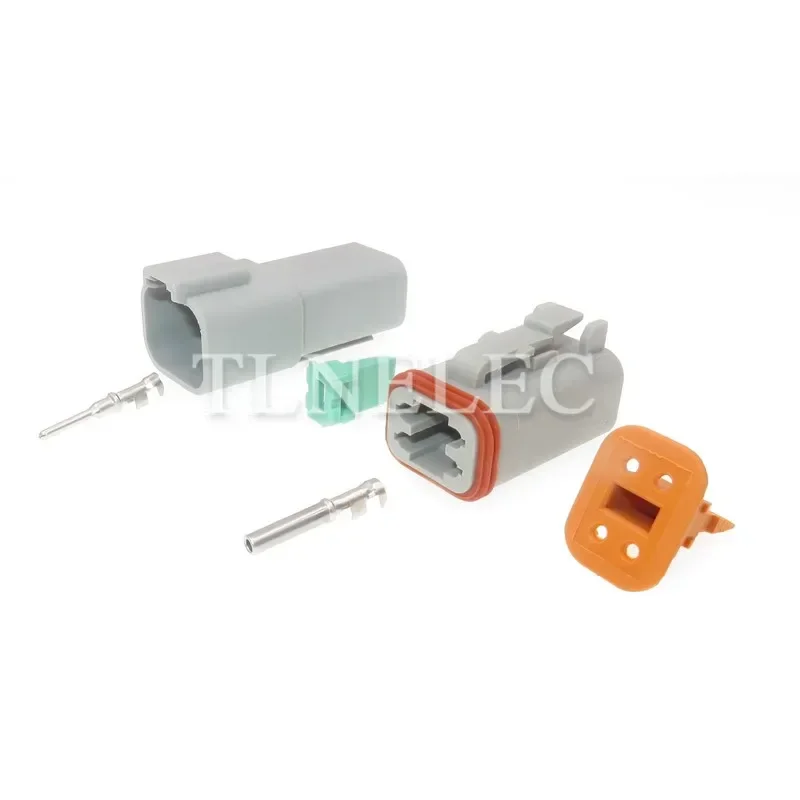 Водонепроницаемый-электрический-разъем-deutsch-dt04-4p-dt06-4s-4-контактный-серый-для-экскаваторов-штекер-гнездо