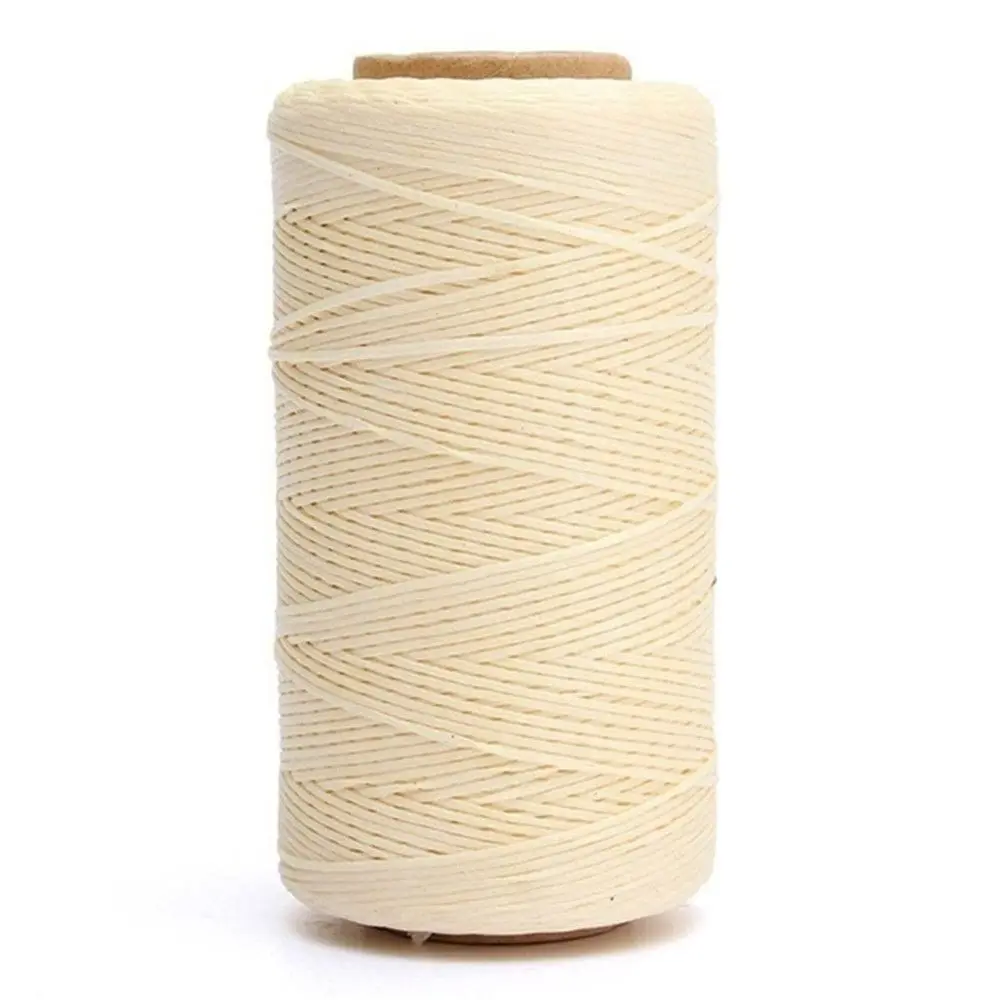 30m/roll Waxed Thread Cotton Cord String Strap Hand Stitching Thread for Leather Handicraft Tool Material Accessories