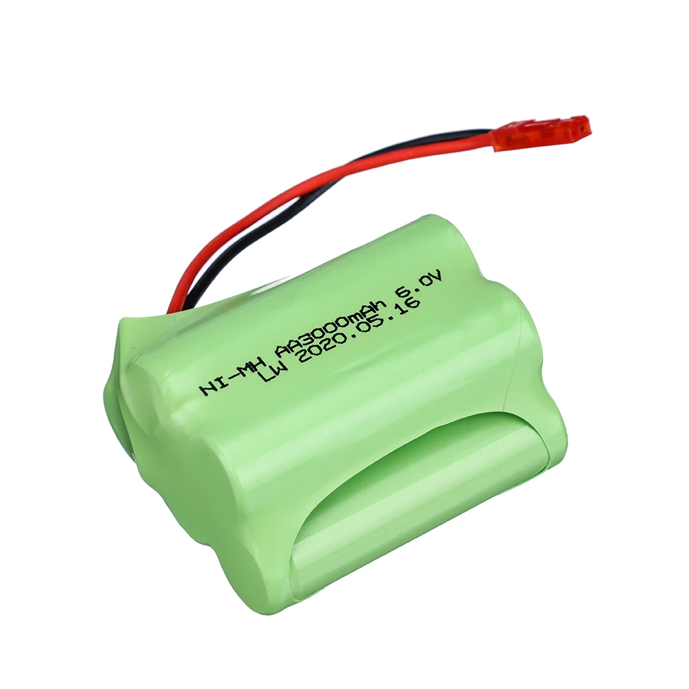 6v 3000mah wiederauf ladbarer Akku aa ni-mh 6v nimh Batterie für RC Spielzeug Autos Tank LKW Roboter Waffen Boote Batterie Ersatzteile