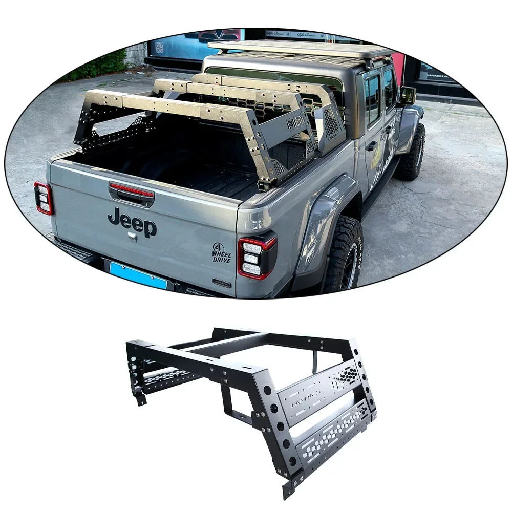 Pickup truck off-road accessories bed rack roof