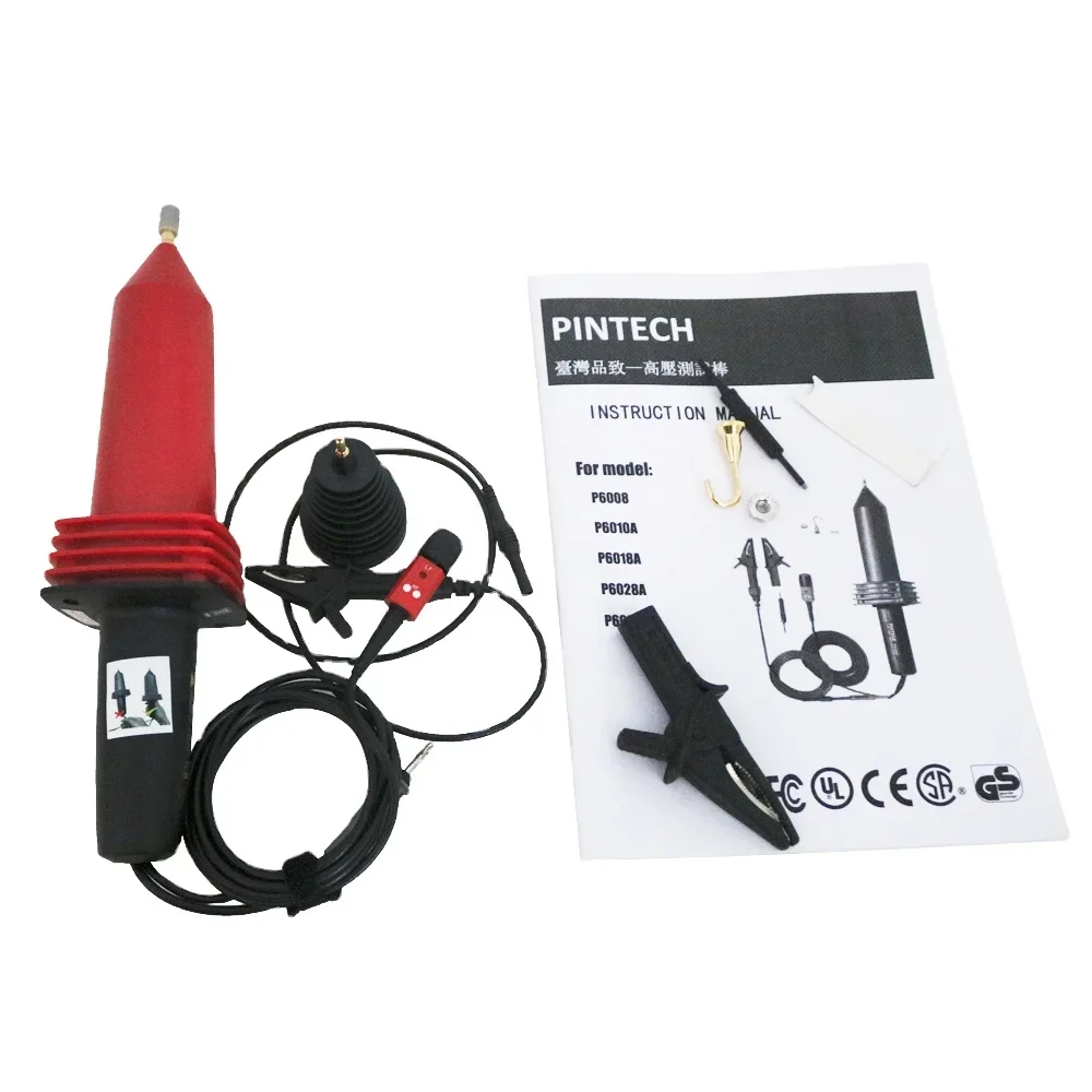 

2026 Pintech P6039A Oscilloscope High Voltage Probe 50MHz 39KV 900MΩ Resistance Division Ratio 1000:1