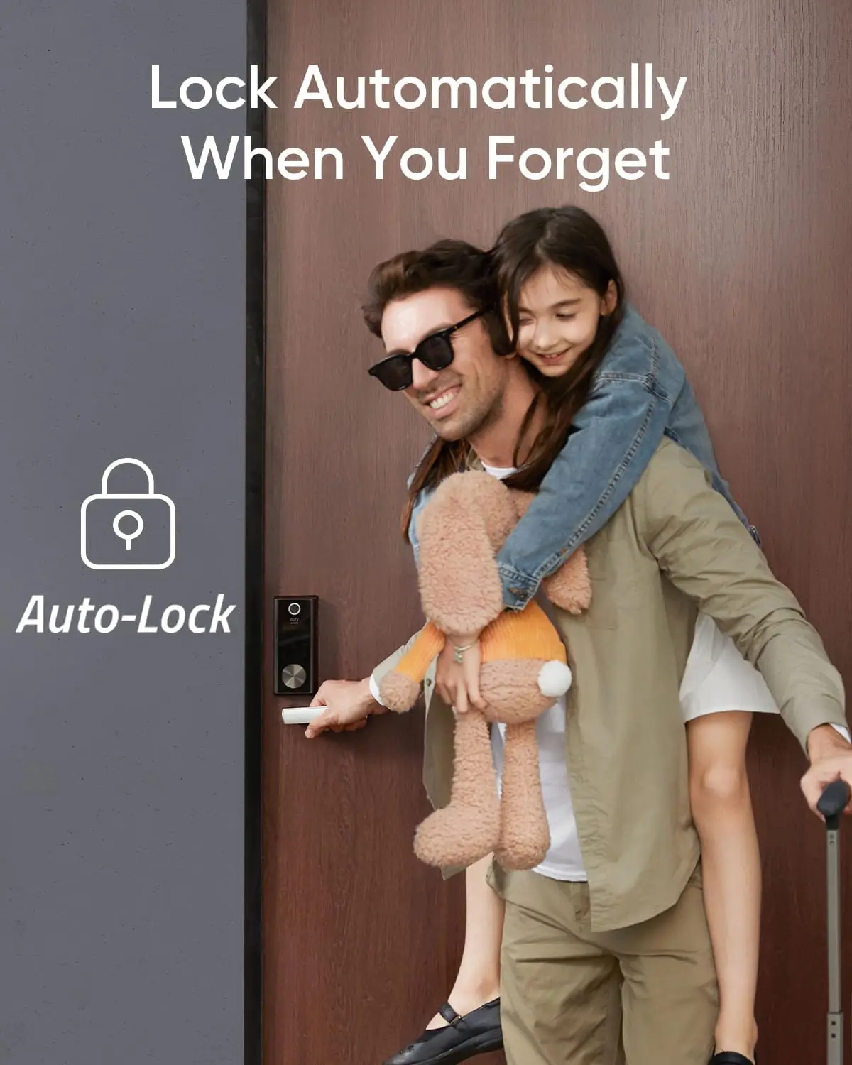 eufy Smart Lock S230 Keyless Fingerprint Lock with Wi-Fi Remote Access IP65 Weatherproof BHMA Certified