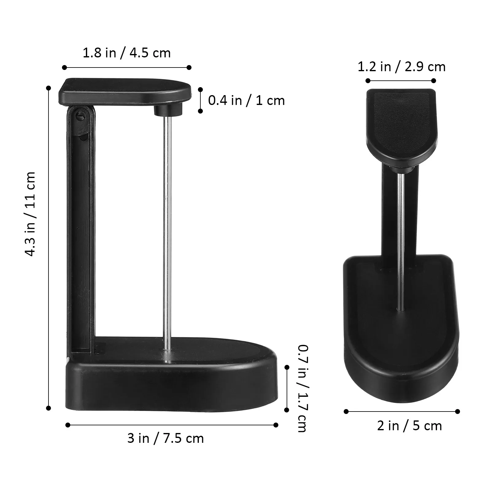 4Pcs Ticket Holder Receipt Spike Plastic Memo Stand Receipt Organizer Restaurant Office Desk Paper Note Holder Ticket Organizer