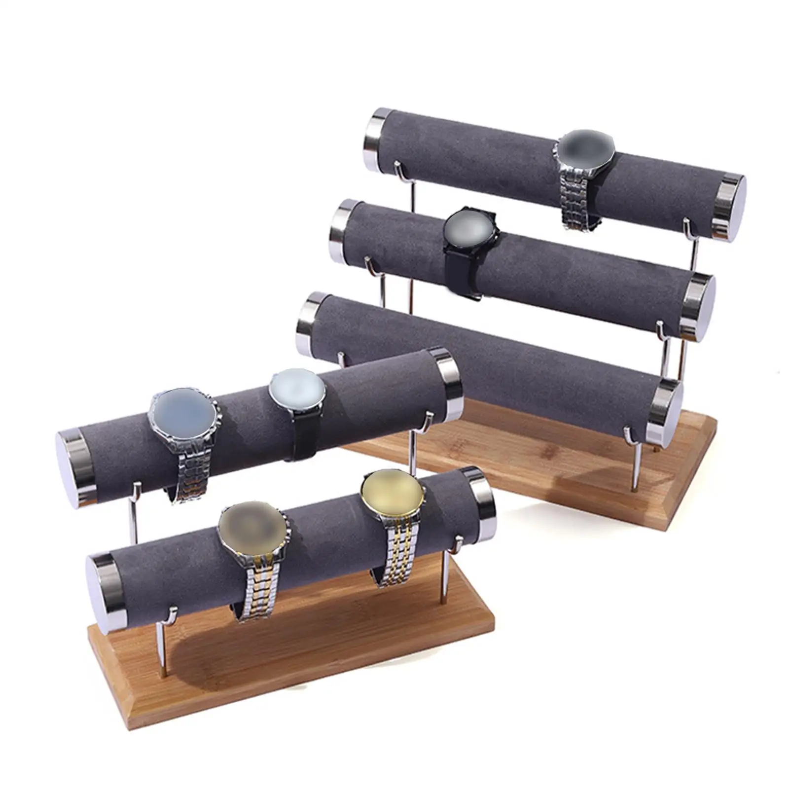 Bracelet Display Stand Vertical bar Bangle Holder Bracelet Storage Rack for Necklace Bracelet Desk Craft Shows Women Girl