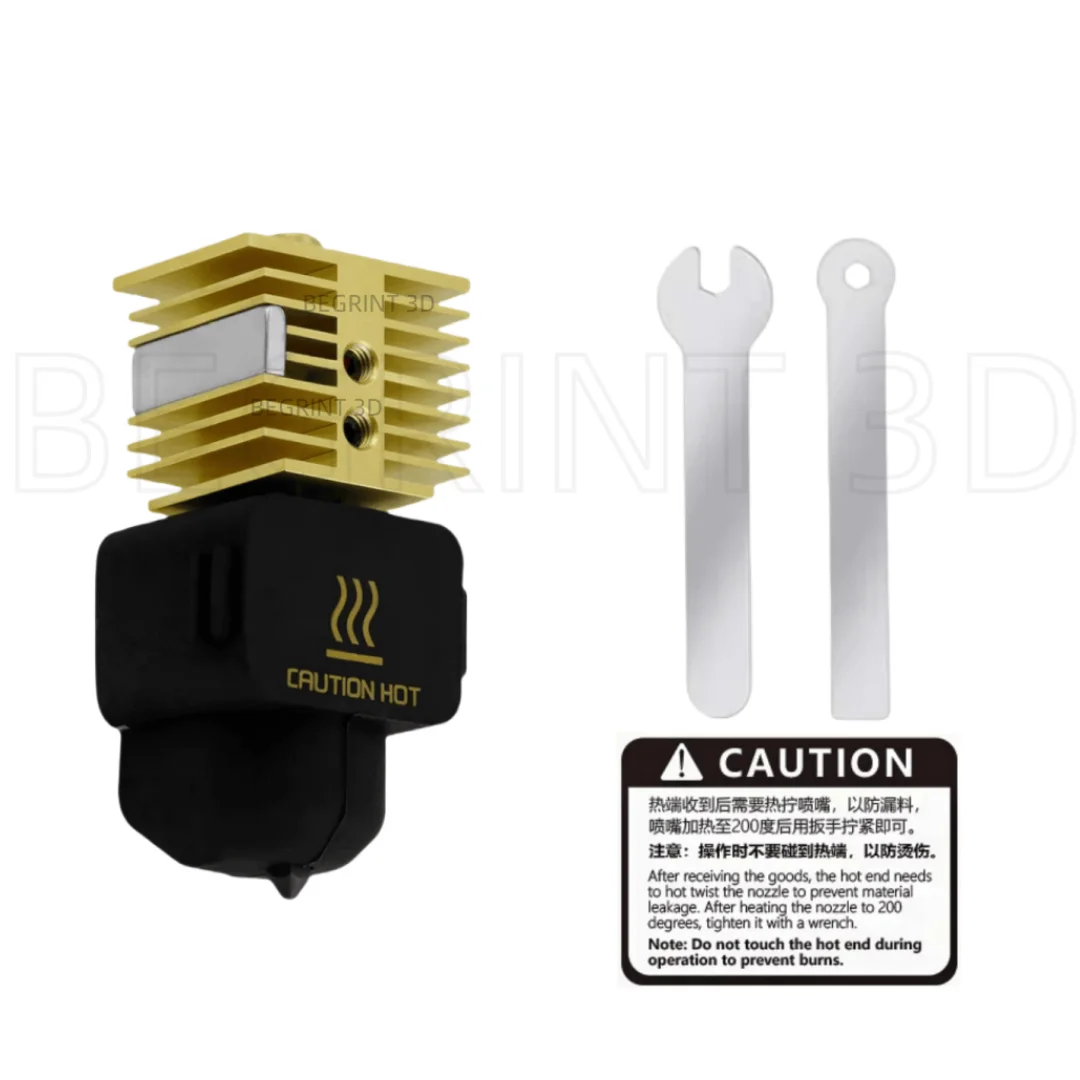 NEW Hotend For Bambu Lab A1 Mini Assembly Hotend Kit 0.2 0.4 0.6 0.8MM Replaceable Nozzle For 3D Printer Bamboo Lab A1/A1 Mini
