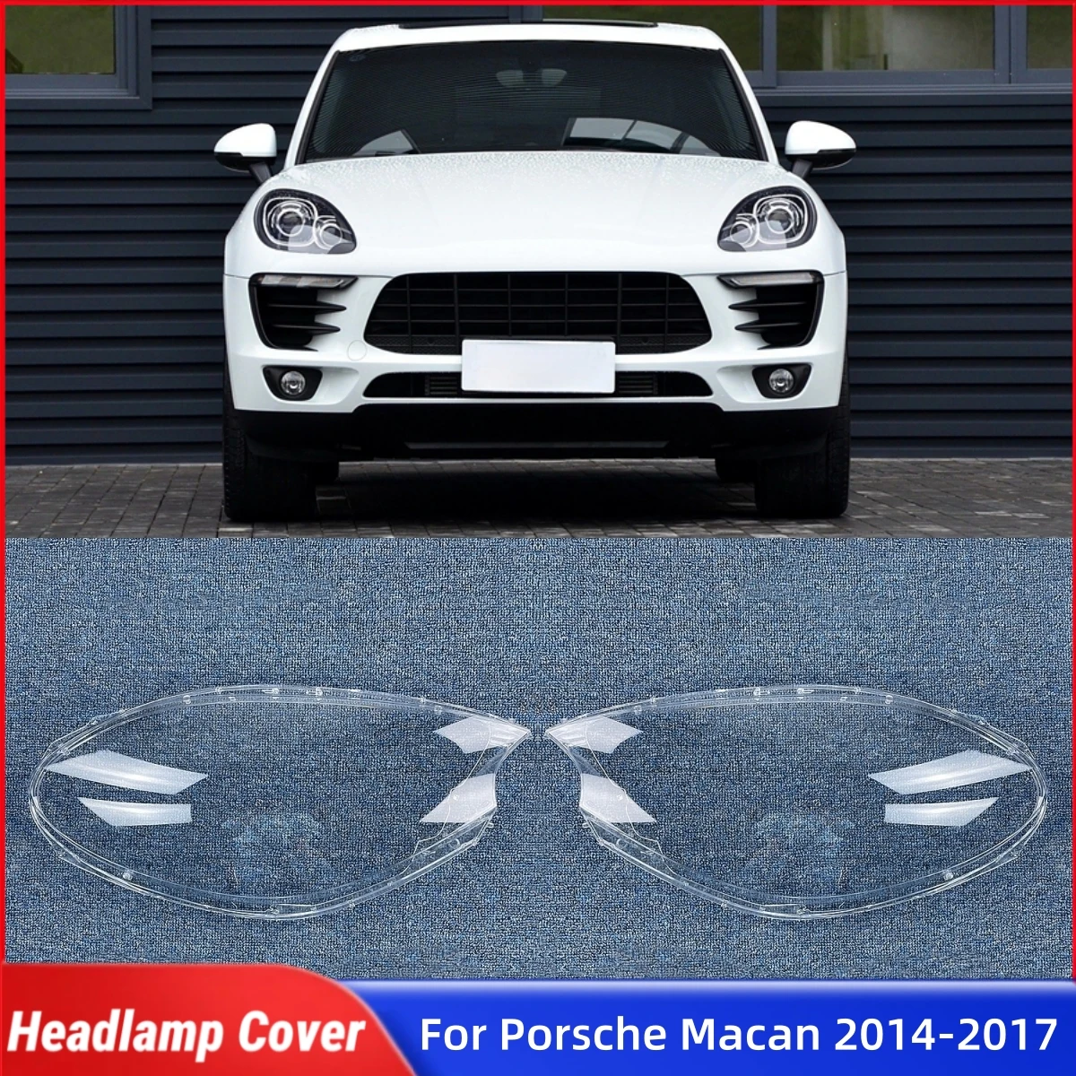 

Для Porsche Macan 2014 2015 2016 2017 автомобильные товары, крышка фары, линза, передняя фара автомобиля, крышка объектива, корпус фары