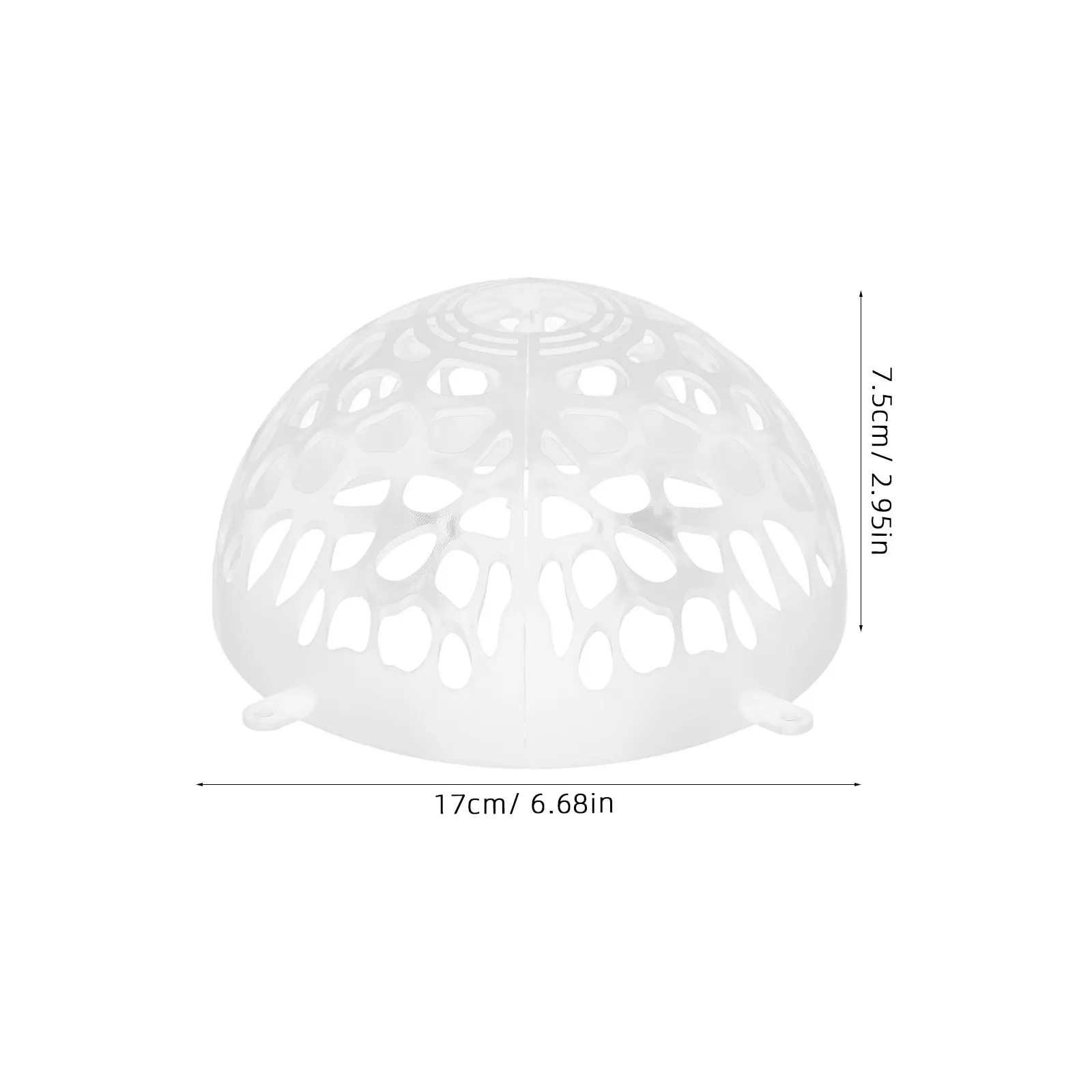 1Set Plastic Plant Soil Protective Cover Hollowed Floral Air Vent Cap Split Design Planting Fixing Cover Plant Supply