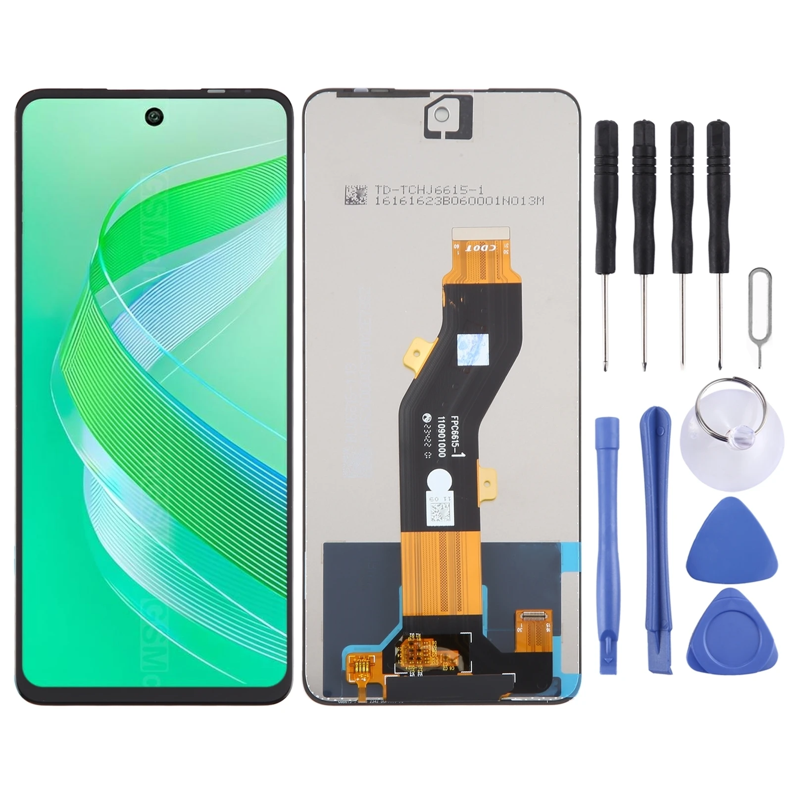OEM LCD Screen with Digitizer Full Assembly For Tecno Spark 20 4G KJ5/Spark 20 4G KJ5/Pop 8 BG6/Spark 20 Pro 5G KJ8