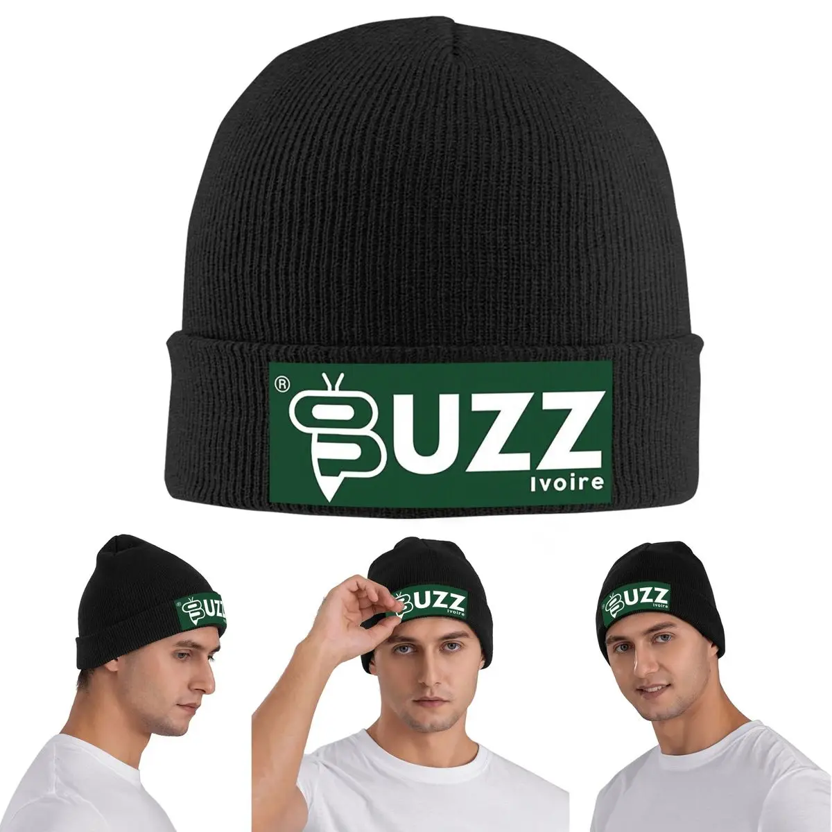 

Теплая вязаная шапка Buzz Airline Ryanair Group, зимняя вязаная шапка с капюшоном, шапочки Skullies, шапки в стиле хип-хоп для унисекс