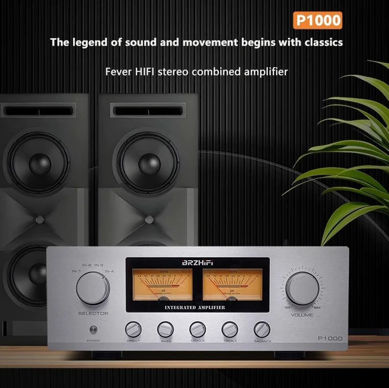 Top-of-the-line P1000  High-power Integrated Amplifier Receivers & Amplifiers