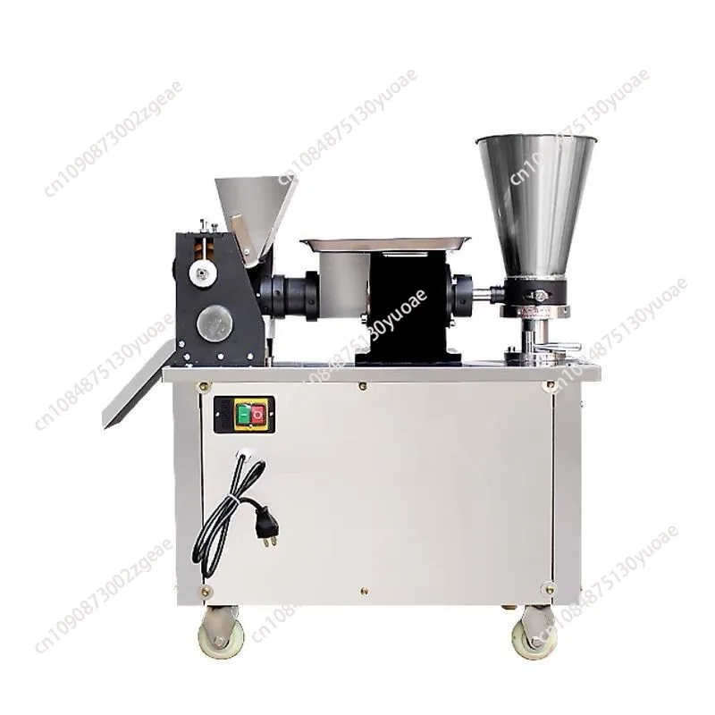 Automatic half-moon dumpling machine, meat pie, meat filling roll, Italian ravioli, Indian fried triangle samosa making machine