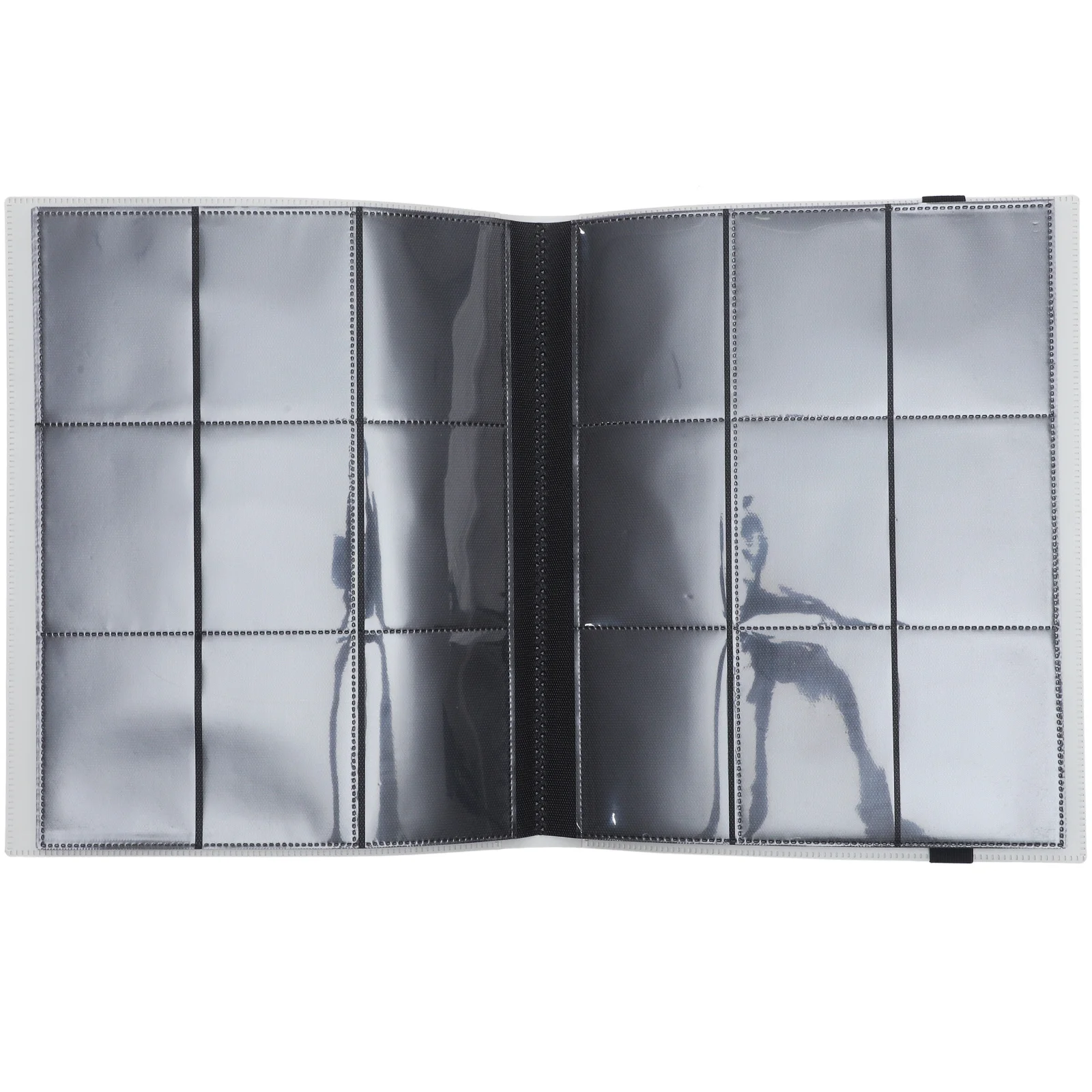 

1 Unit Photo Game Card Album Stylish Design Cards Collect Book Long-Lasting Material for Football Sports Gaming Card Holder