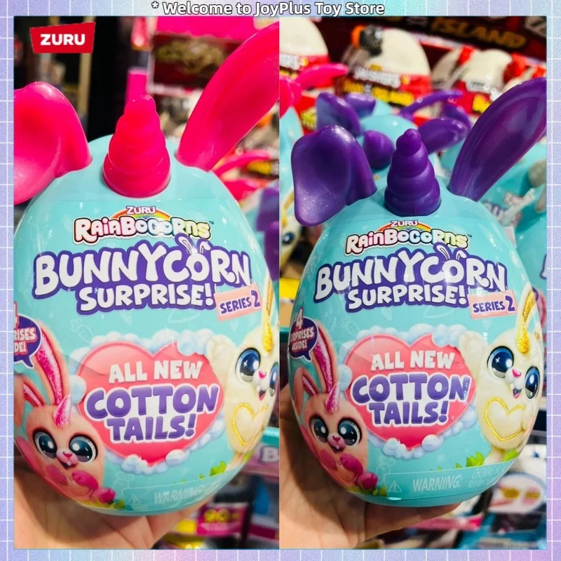 

ZURU Rainbocorns BUNNYCORN SURPRISE SERIES 2 Blind Box Surprise Super Cute Bunny Unicorn Rabbit Doll Girls Birthday Gift