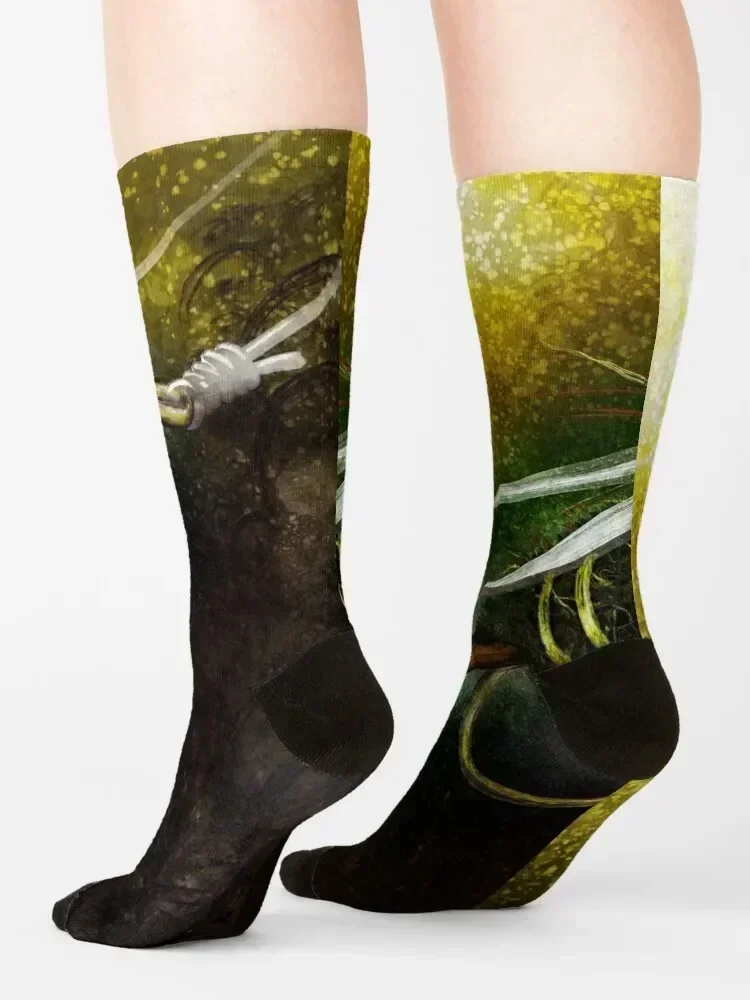 جوارب برينس نيمف فلاي لصيد الأسماك بتصميم كاحل هيب هوب للرجال، جوارب نسائية #4