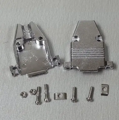 D SUB 15 Shell 15Pin Zinc oy Silver HDB26 3W3