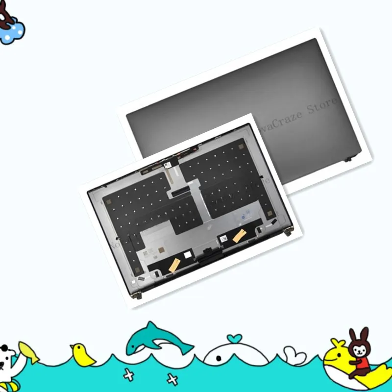 

099FHG New For XPS 15 9500 9510 Precision 5550 5560 LCD Back Cover With LCD Hinges