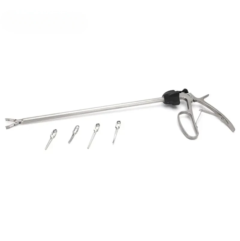 

Laparoscopic Bulldog Clip Applier Reusable Artery Vein Forceps