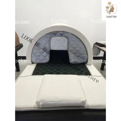 2025Newest far infrared body slimming sauna bed tourmaline therapy heated detox sauna bed