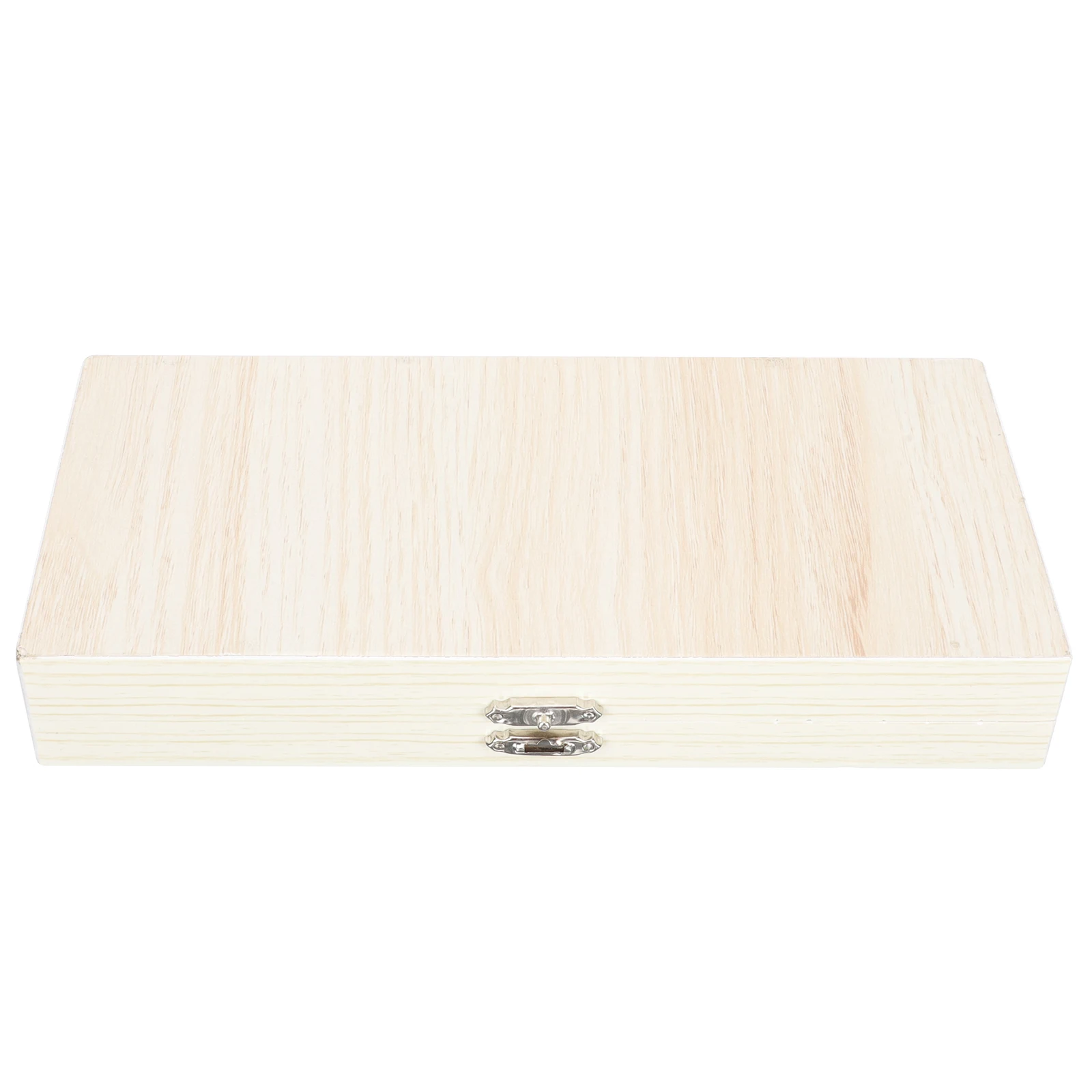 

Premium Wooden Microscope Slide Storage Box Natural Wood Slides Organizer Numbered Slots Inventory Sheet Rust-Resistant