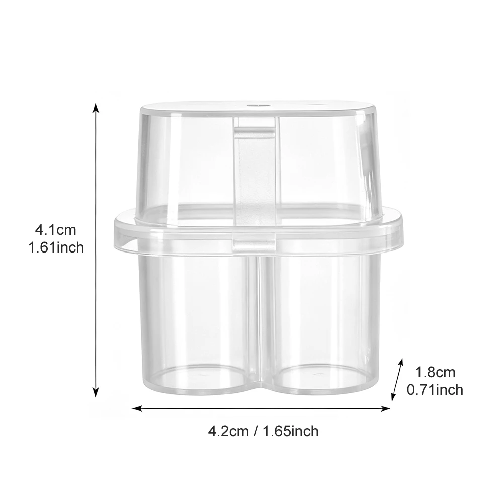 3ML Peptide Box Peptide Storage Box Mini Vial Storage Box 3ml Vial Peptide Container Portable Home Use Vial Peptide Storage Case