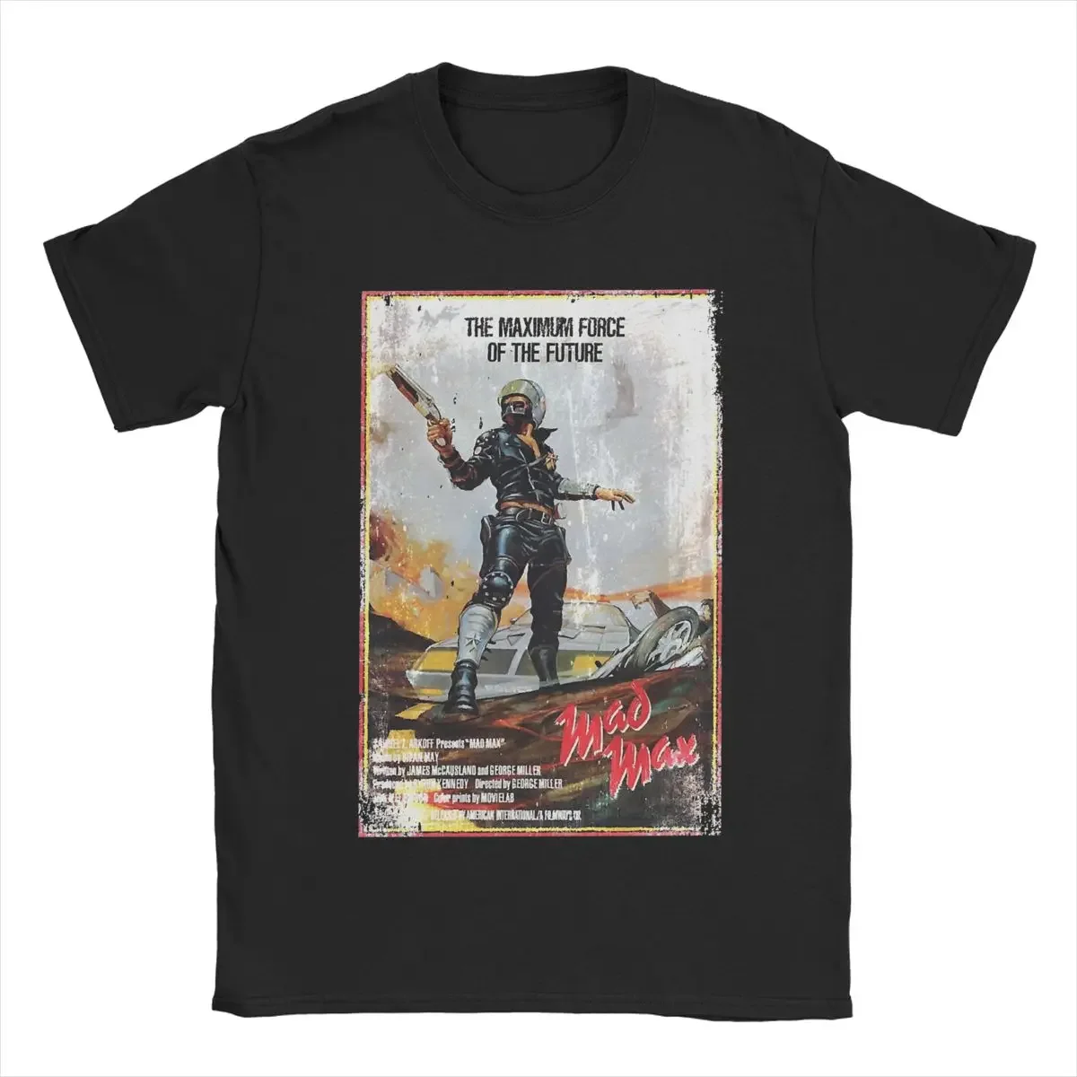 Men Most Important Mad Max T Shirt Pure Cotton Clothes Funny Short Sleeve O Neck Tee Shirt Plus Size T-Shirt