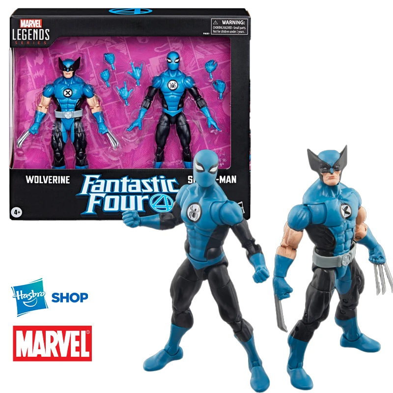 

Hasbro Marvel Legends Series Wolverine and Spider-Man 6-in Action Figure Boy Birthday Gift New Free Delivery New in stock