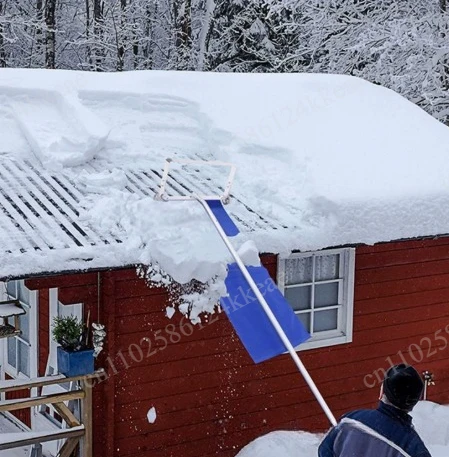 30ft Premium Outdoor Roof Snow Scraper Extra Long Snow Clearing Tool Snow Blader