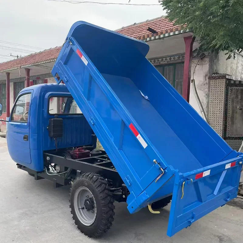 Strong power agricultural construction general transportation 25 horsepower dump truck compartment heightening