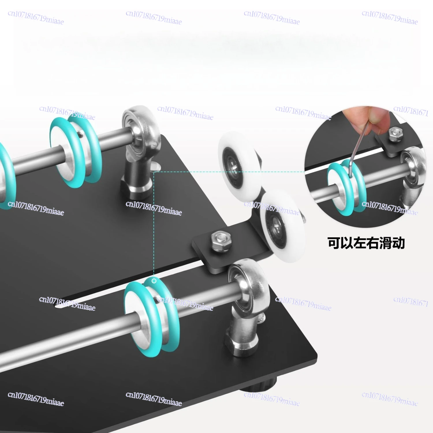 

Rolling Bracket Automatic Processing Machine Compatible with 1530/2520 Flushing Tank Film Developing Tank Electric