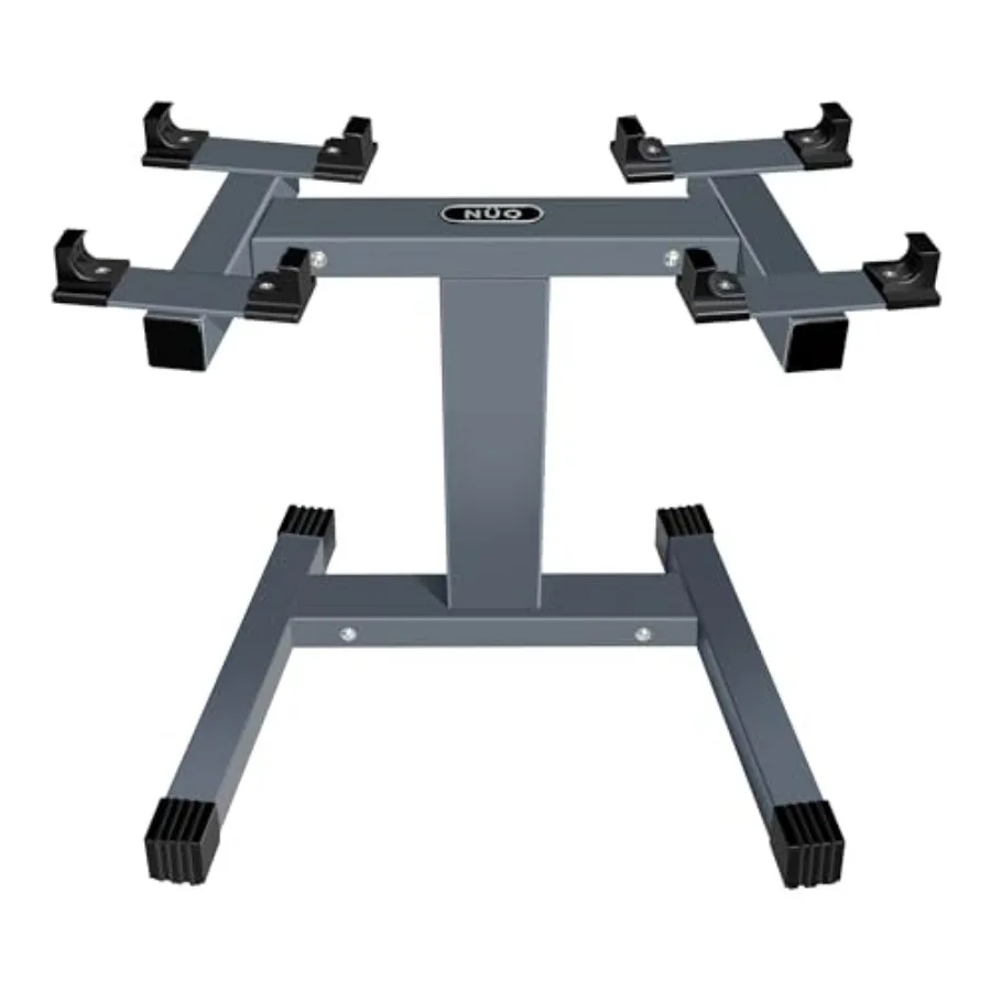 

Стойка для гантелей BodyTech x NUOBELL: регулируемая, стальная, черная, премиум-класса, только для гантелей Nuobell. Идеальное решение для хранения.