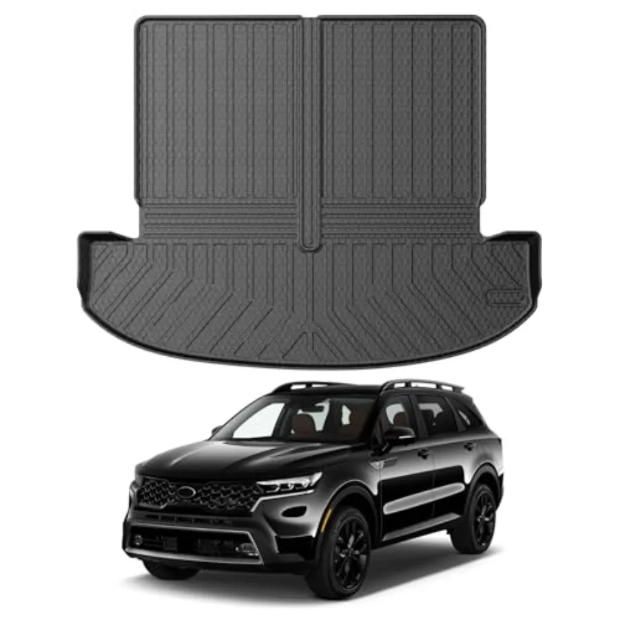 

Всепогодный коврик-вкладыш в багажник для Kia Sorento 2021-2026, аксессуар для Sorento, устанавливаемый за 2-м рядом сидений