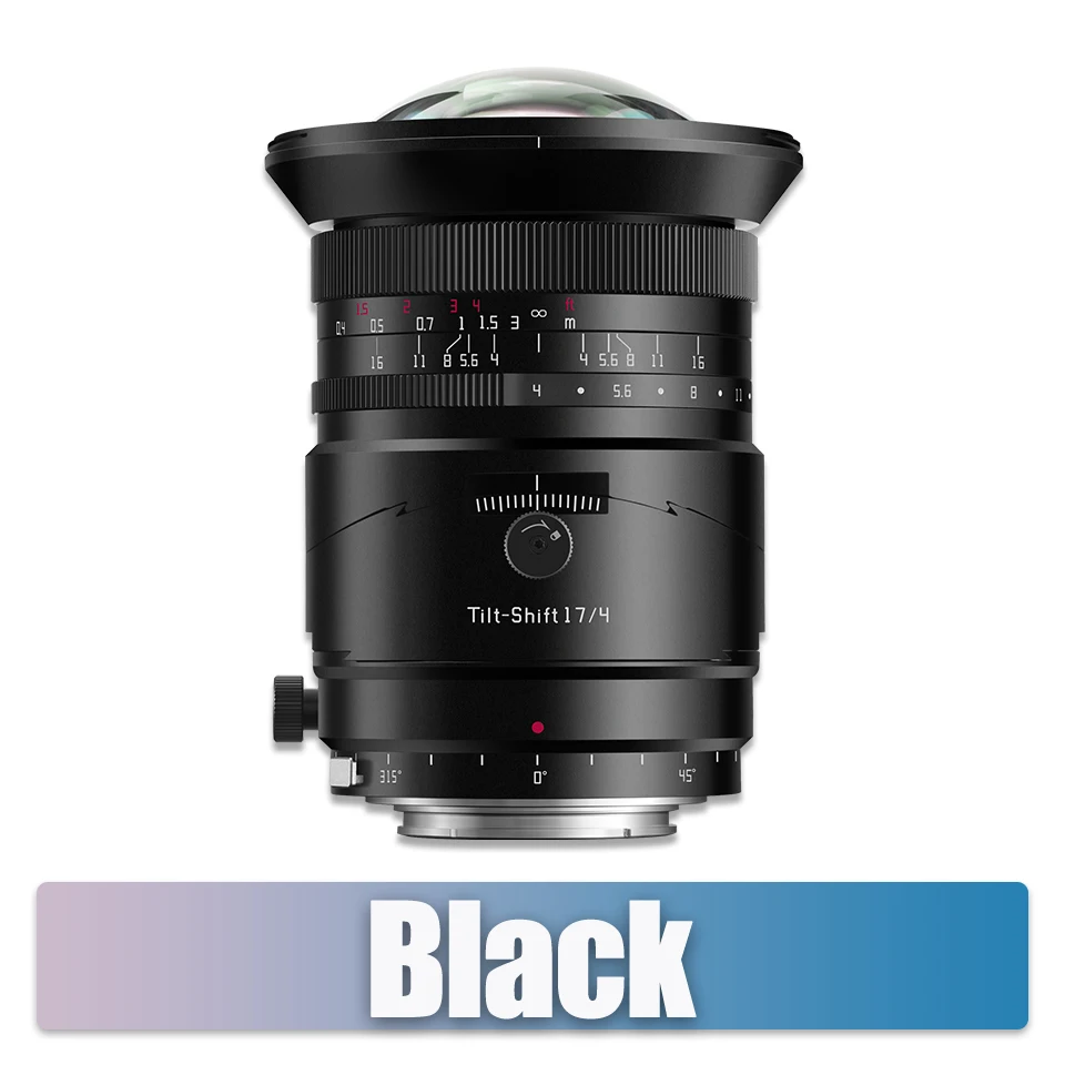 TTARTISAN Tilt Shift 17mm F4 Full Frame Handmatige Focus Camerlens voor Humanoid Fotografie met Sony E, Nikon Z, Canon RF, L en GFX