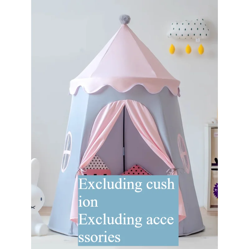 Ins 子供用テント プレイハウス おもちゃの家 屋内 男の子と女の子 ピンク パオ プレイハウス プリンセス キャッスル