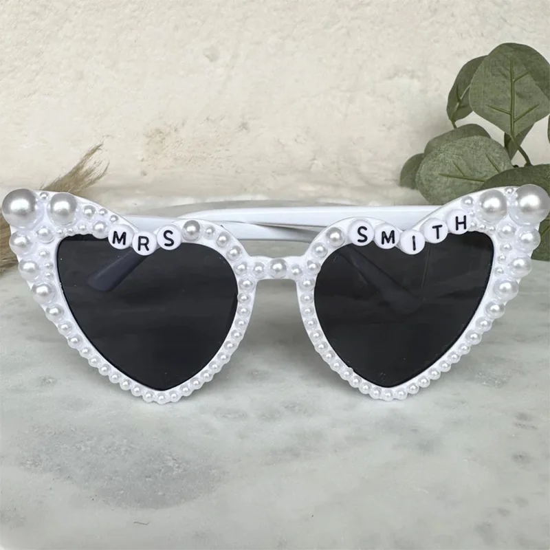 

Personalised custom Bride to be Future Mrs sunglasses Bridal Shower Wedding Engagement Bachelorette hen Party decoration Gift