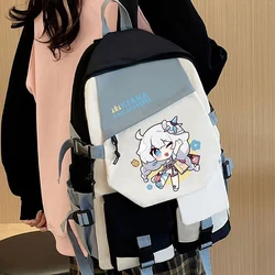 30×46×15cm Black Blue Green Red, Honkai Impact 3rd, Student Kids Teens School Bags, Large Capacity Anime Backpacks Girls Boys