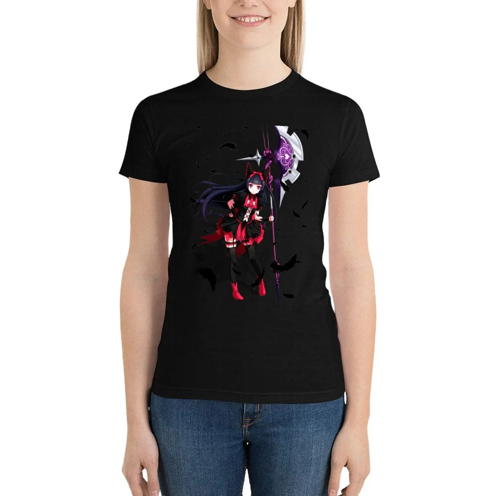 

Rory Mercury GATE T-Shirt shirts graphic tees oversized tops T-shirt Women