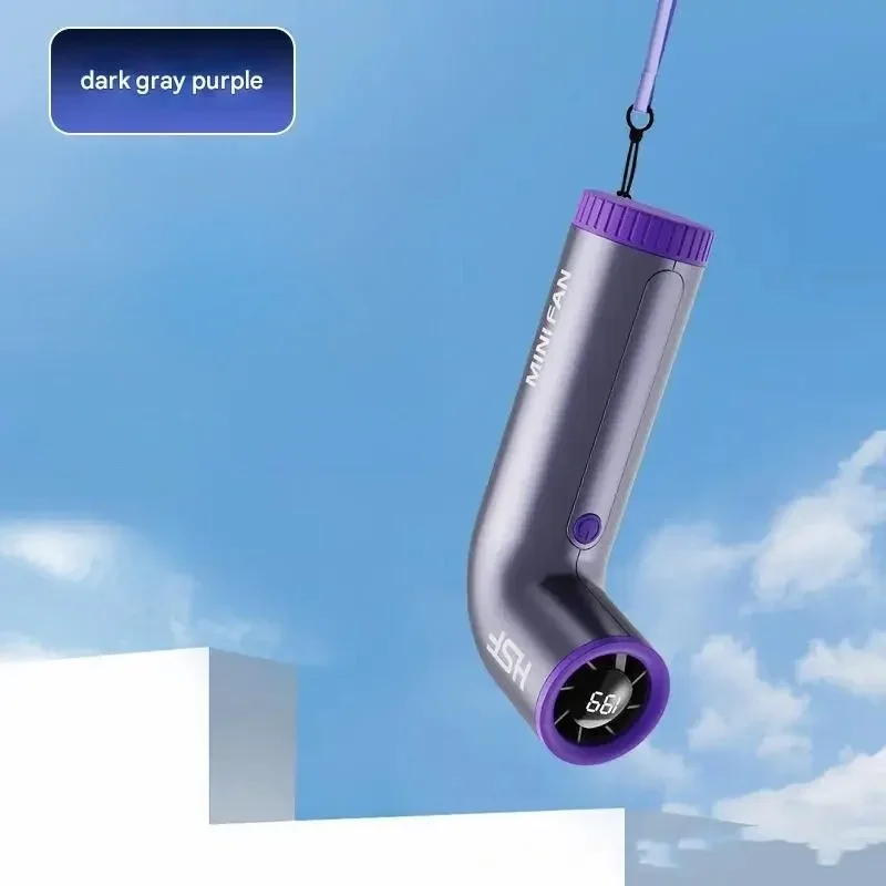 2025 مروحة منحنية محمولة باليد مروحة صغيرة 3000mah 199 سرعة تروس جيب الرياح قابلة للشحن هدايا سفر صغيرة شخصية للنساء