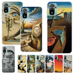 Salvador Dali Art Print Soft Case for Xiaomi Redmi Note 14 13 12S 11S Phone Shell 10 Pro Plus 11E 11T 12 11 10S 5G Cover