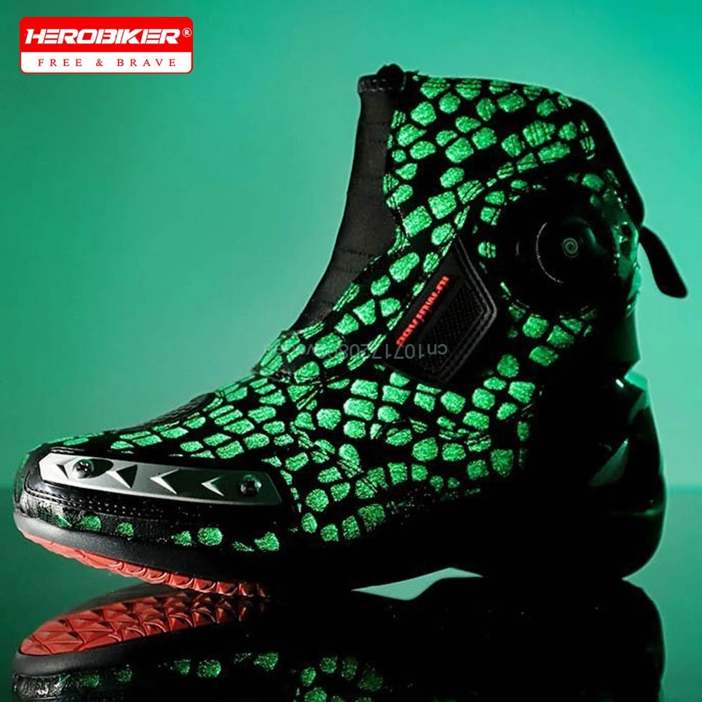 

Motorcycle Riding Boots Professional Leisure Protective Riding Boots Anti Slip Comfortable Protection Off-road Motorcycle Shoes