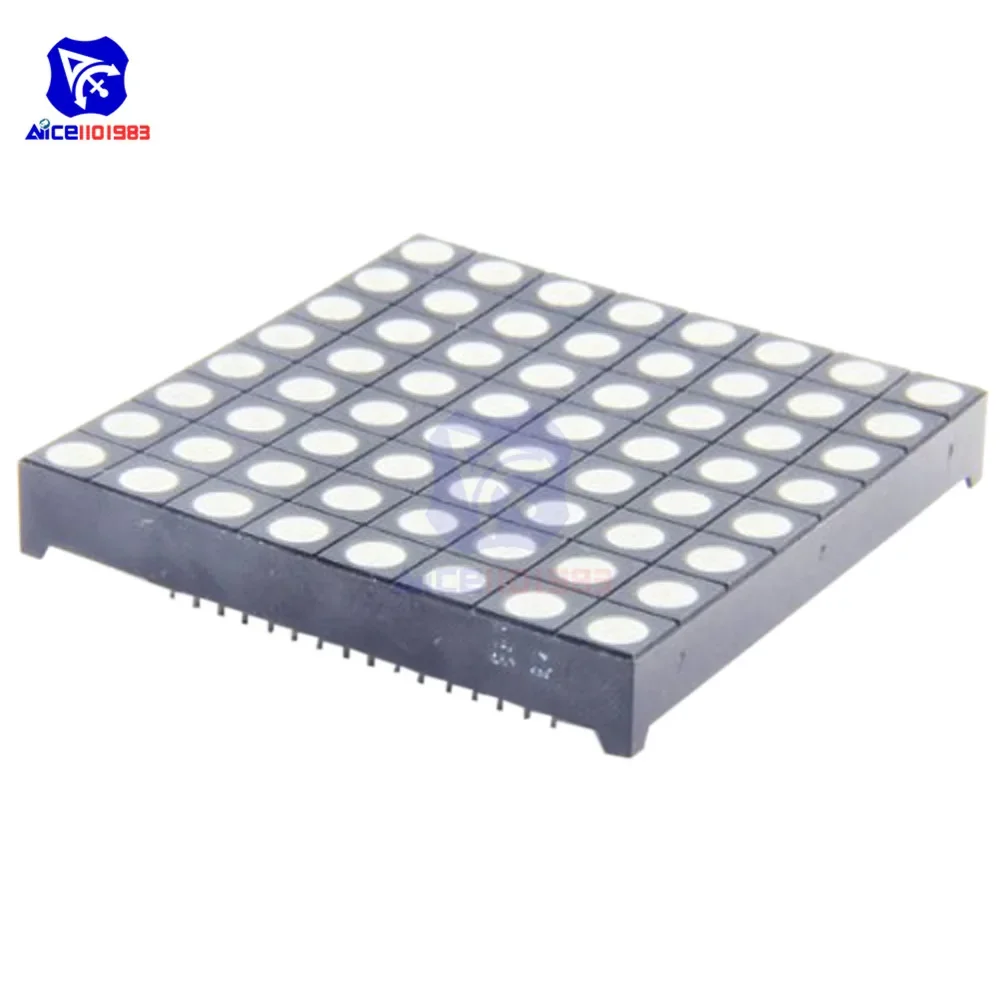 Matryca LED tablica wspólna anoda diymore 8x8 RGB z moduł obudowy kierowcy LED RBG dla Arduino