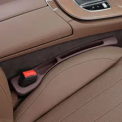 New 2Pcs Car Seat Gap Filler Side Seam Plug Strip Leak-proof Filling Strip Storage Car Seat Gap Universal Interior Accessories