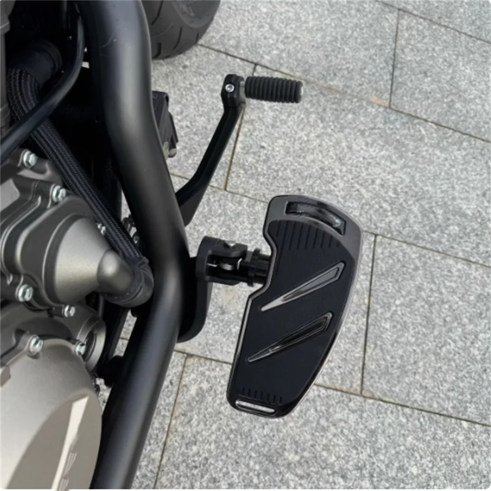 For QJMOTOR QJ flash SRV600 /250v /300 /350/ 500 /700 modified accessories with large foot pedal and front and rear gear lever