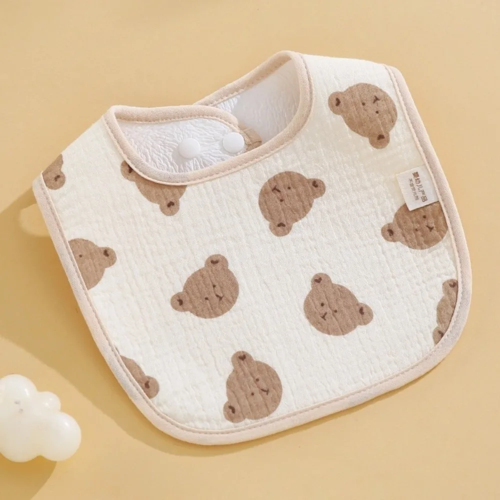 

Прочные нагрудники с мультяшным принтом, водонепроницаемые, для кормления, хлопковые, для новорожденных, аксессуары для малышей, полотенце для слюней