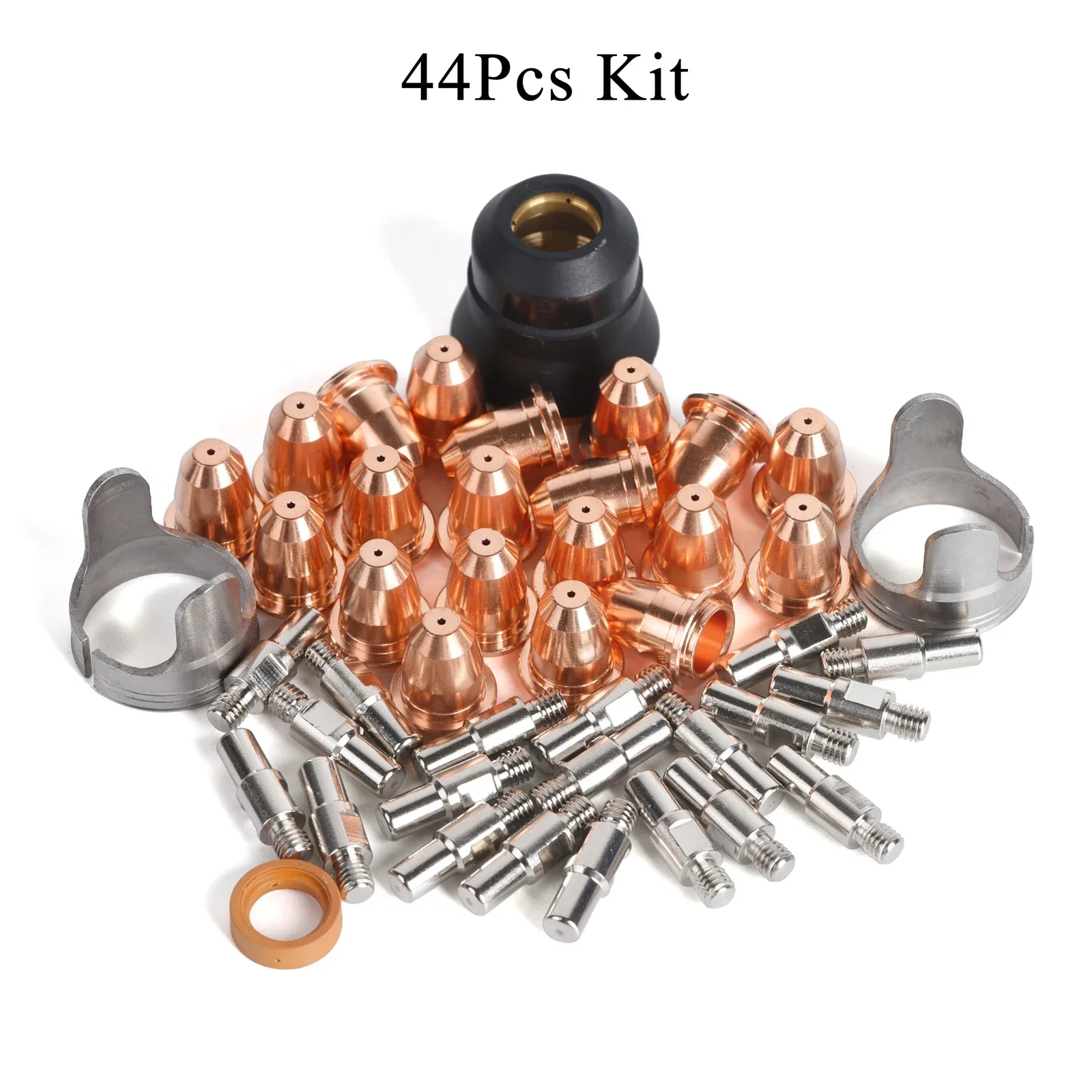 

44Pcs S45 Plasma Torch Set Solid Standoffs PR0110 PD0116 PE0106 PC0116 Fit Trafimet S45 Plasma Cutter Torch