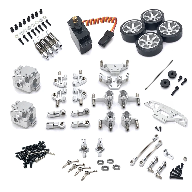 1/28 284131 K969 k979 k989 k999 remote control car accessories, metal upgrade kit